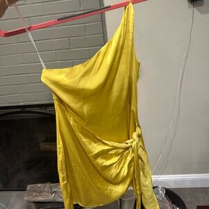 Lovers + Friends Vibrant Yellow Dress